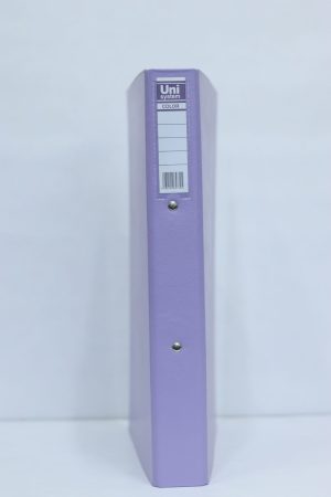 תיק טבעות פוליו - צבע סגול בהיר