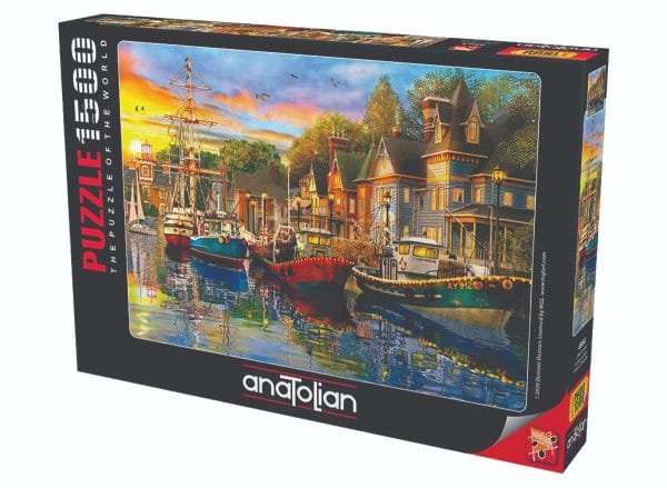 פאזל שיט בשקיעה - 1500 חלקים