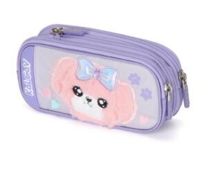 ⁦קלמר מתרחב קל גב - דגם Puppy סגול 2025⁩ – תמונה ⁦3⁩