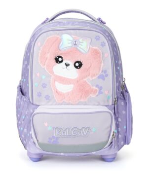 תיק אורטופדי X-Fix קל גב - דגם Puppy סגול 2025
