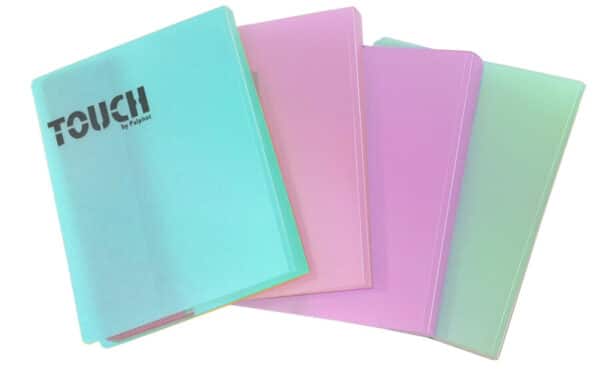 אוגדנית למחברות - צבעי פסטל | טאצ' TOUCH