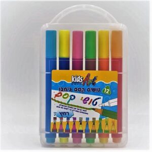 טושים רחיצים קסם ג'מבו - 12 יחי' | Kids Art