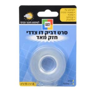 סרט דו צדדי שקוף חזק מאוד