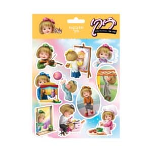 ⁦מדבקות פוך - דגם סדר יומי | מותג ריקי⁩ – תמונה ⁦2⁩